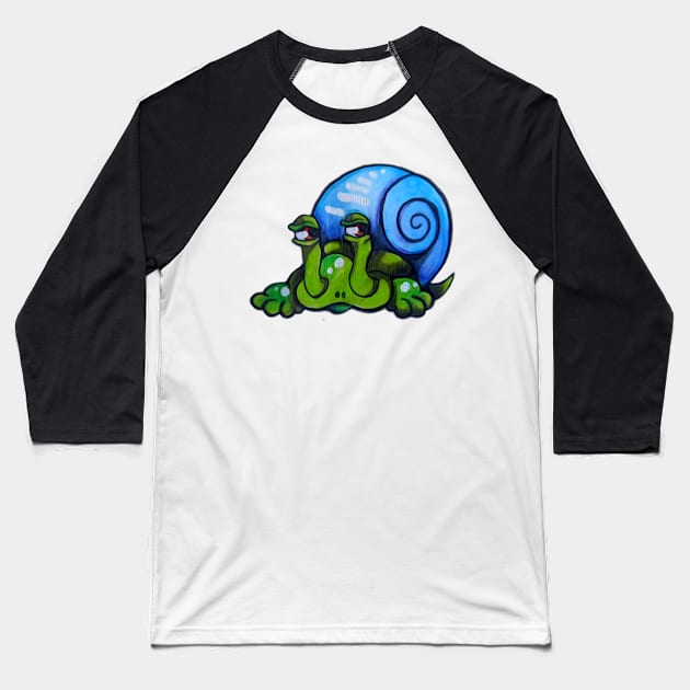 Snail? Baseball T-Shirt by AmeUmiShop